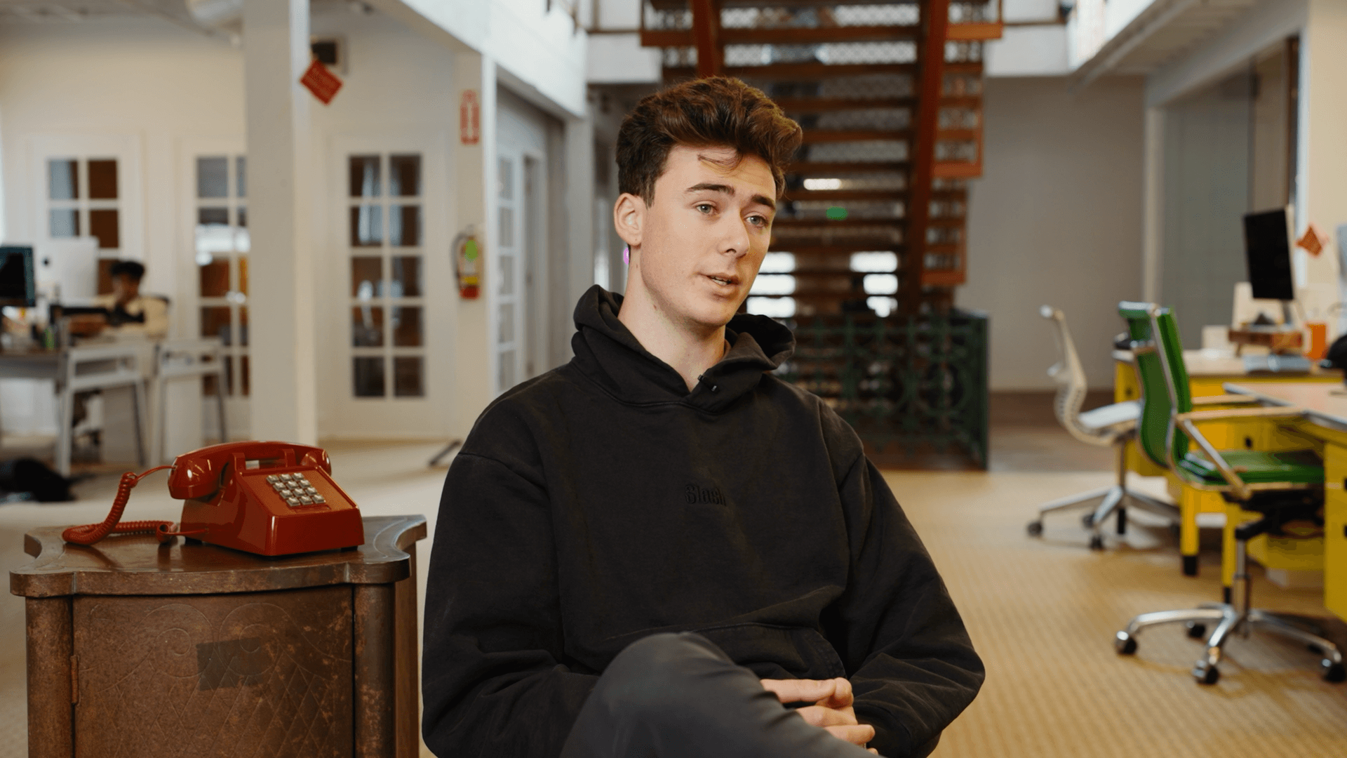 bland customer story visual